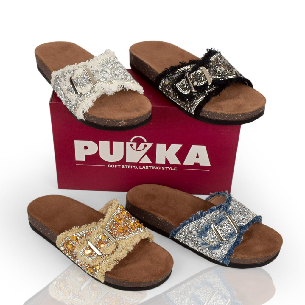 Dazzle Denim Slide