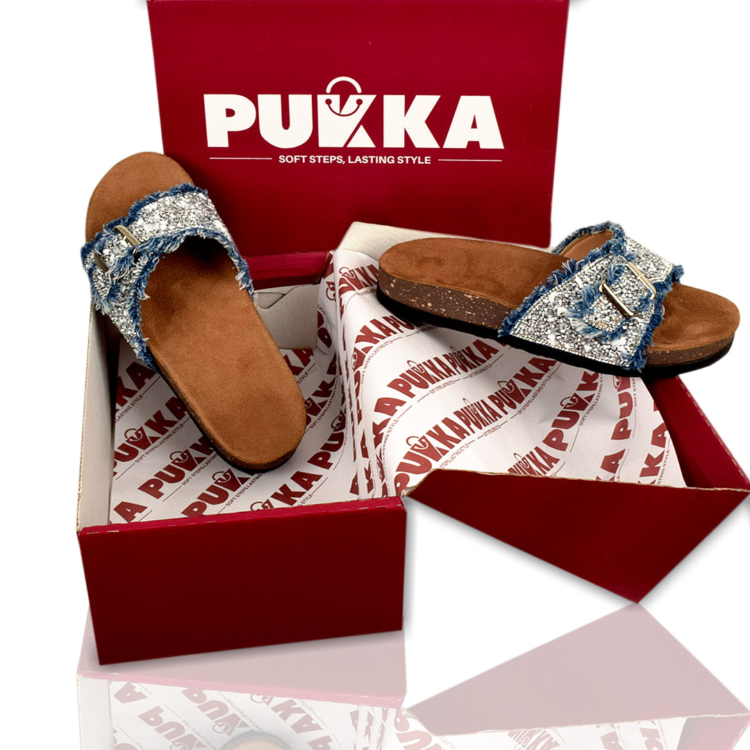 Dazzle Denim Slide