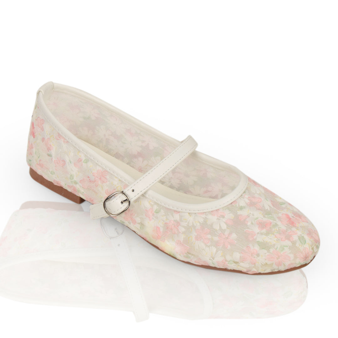 Floral Sheer Mary Jane