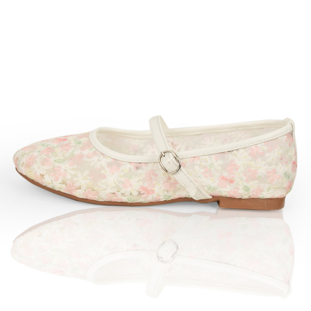 Floral Sheer Mary Jane