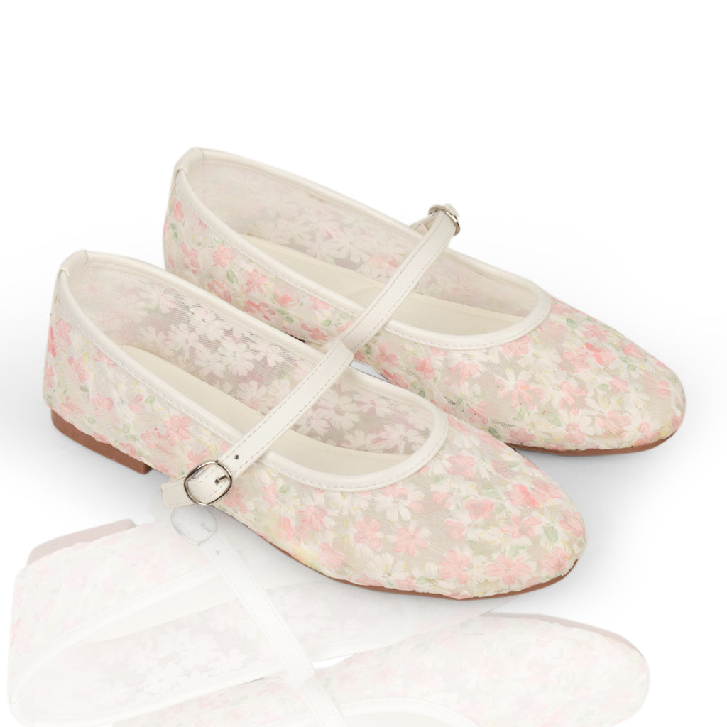 Floral Sheer Mary Jane