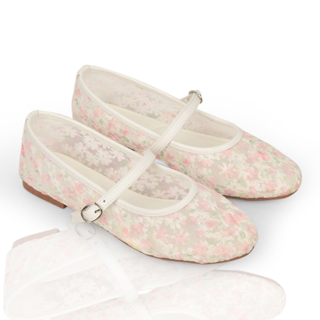 Floral Sheer Mary Jane
