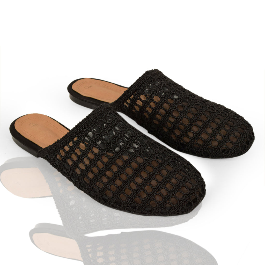 Weave Slip-On Mule