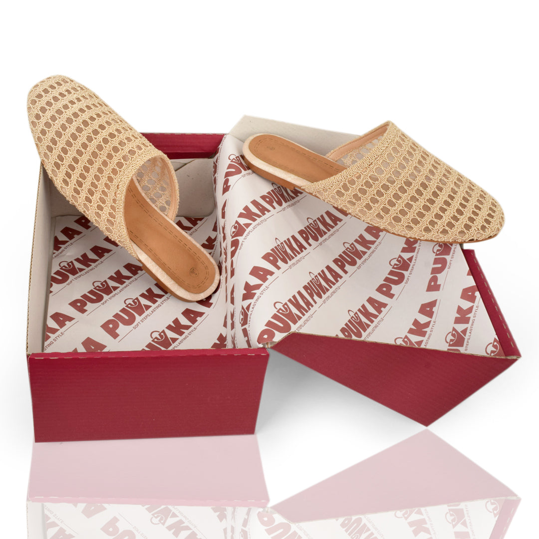 Weave Slip-On Mule