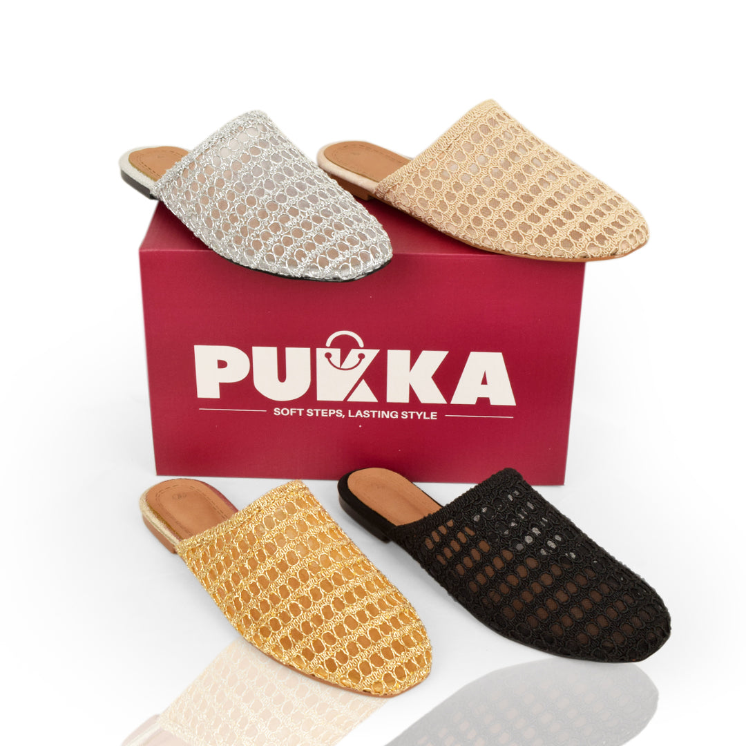 Weave Slip-On Mule