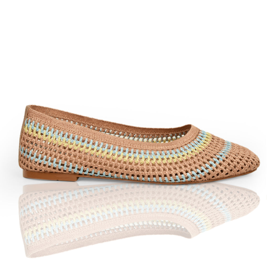 Ivory Woven Mary Jane