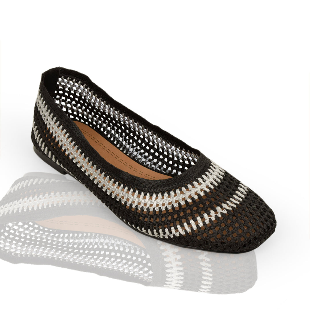 Ivory Woven Mary Jane