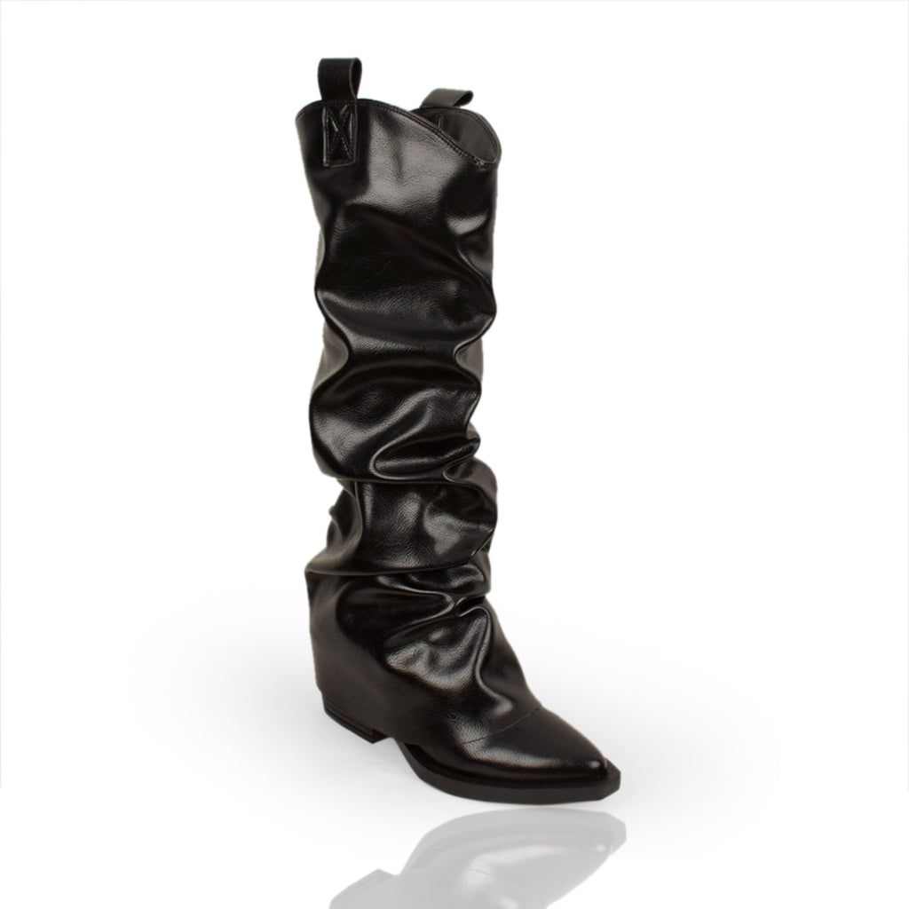 Mocha Slouch Boot
