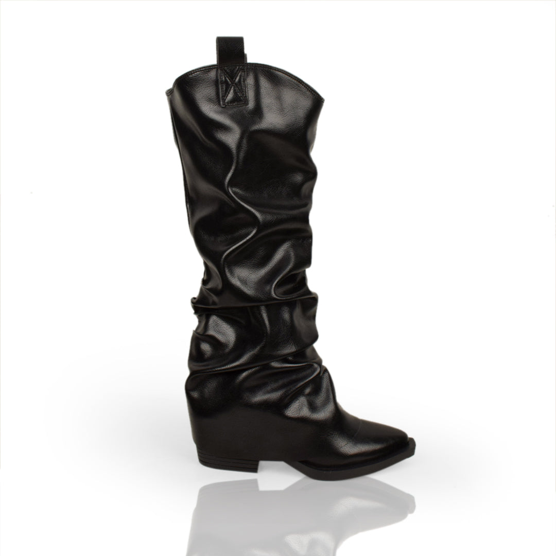 Mocha Slouch Boot