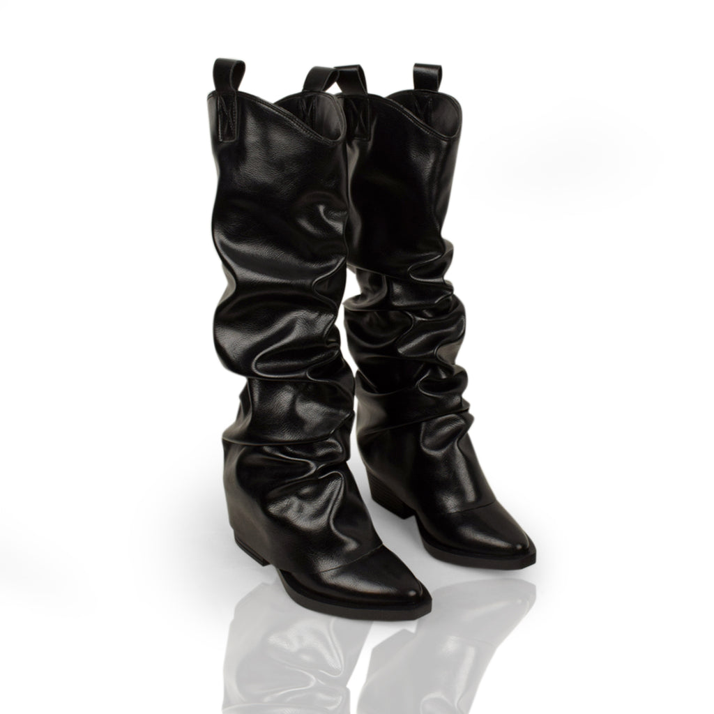 Mocha Slouch Boot