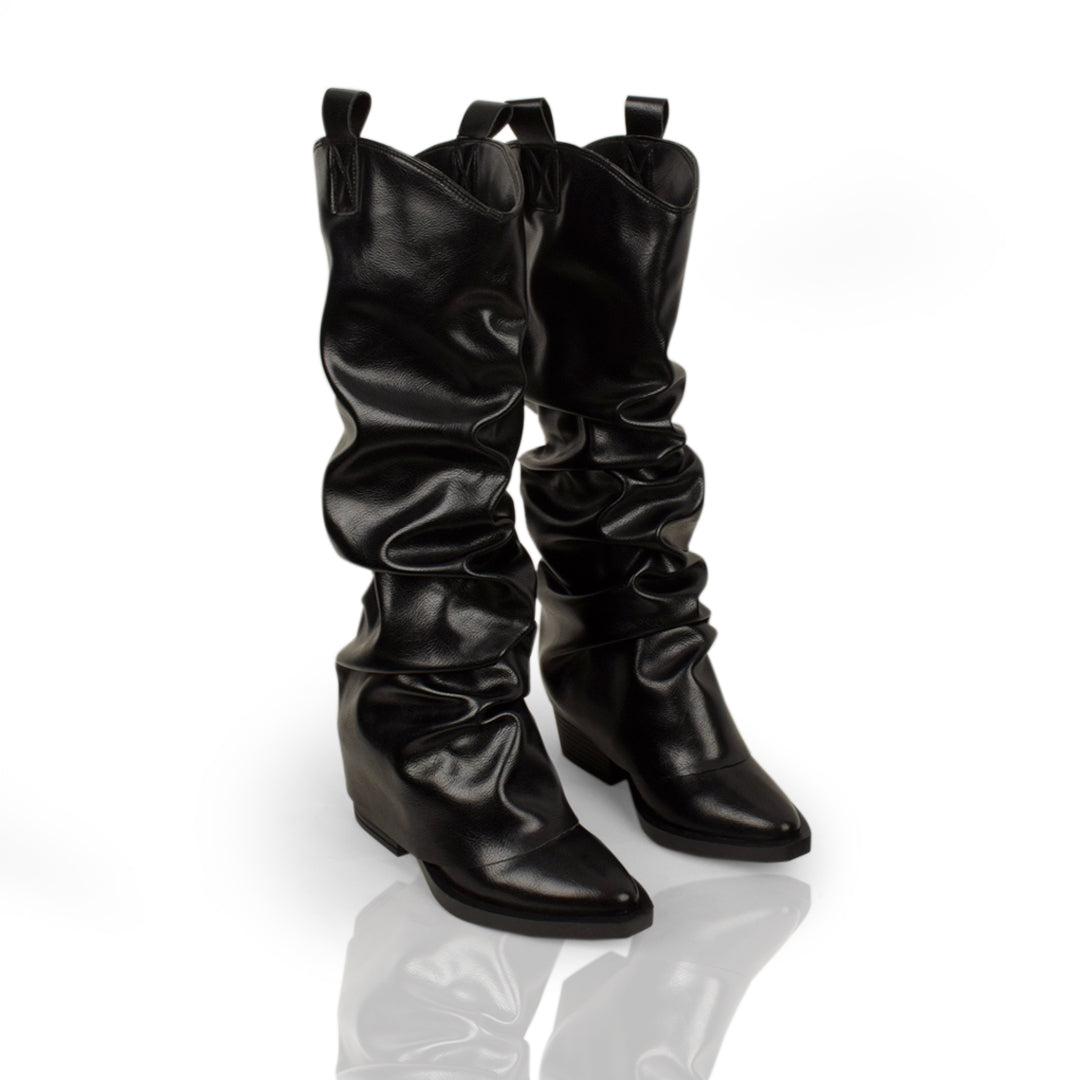 Mocha Slouch Boot